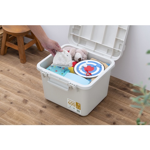 IRIS 296411 TRAILBOX 400 ホワイトアッシュ【TRB-400-WA】