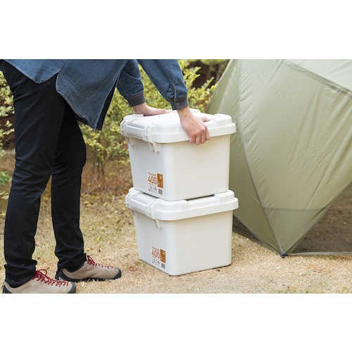 IRIS 296411 TRAILBOX 400 ホワイトアッシュ【TRB-400-WA】
