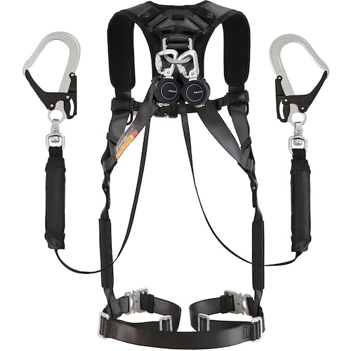 タジマ ハオルハーネスHS 黒 KR150FA シングルL5 ダブルセット【A1HSKR-WL5BK】