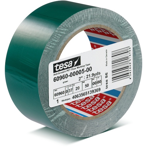 tesa 高耐久ラインテープ テサ60960 緑 50mm×20m【60960-50-20GN】