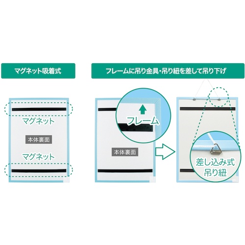 マグエックス アプライホワイトボード【MAWB-3042B-Y】