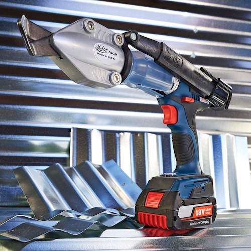 MALCO 電動ドライバーアタッチメント型板金ハサミ TurboShear(R) 波板対応タイプ【TSCM】