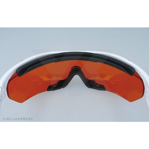 YAMAMOTO レーザー光用遮光一眼形めがね CO2C ロータイプ【CE YL-780 CO2C LT】