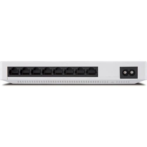 BUFFALO 10/100Mbps対応 スイッチングHub プラスチック筐体/電源内蔵モデル 8ポート ホワイト【LSW4-TX-8NP/WH】