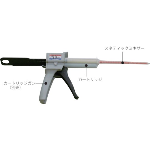 ABC プラントリペア キズパッチ50CC #1233 エポキシ系 塗床補修カートリッジ【DKN239CZ】