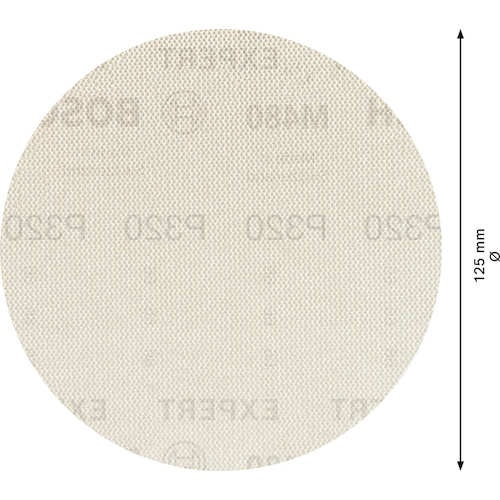 ネットサンディングディスク M480 125mm #320 5枚入り【2608900678】