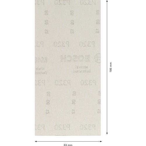 ネットサンディングシート M480 93×186mm #320 10枚入り【2608900750】