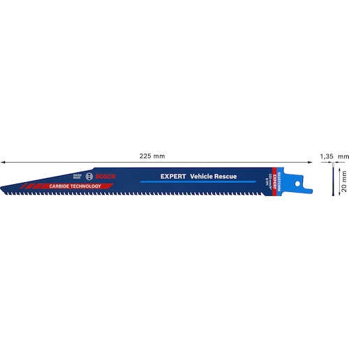 セーバーソーブレード 超硬 金属 車両解体用 S1157CHM【2608900381】