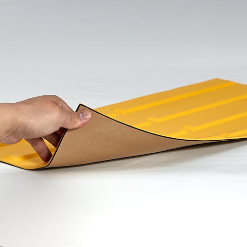 TRUSCO 点字マット2連タイプ300mmx600mm(誘導タイプ)【TTPL-3060】