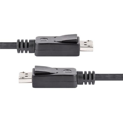 DisplayPort 1.2 ケーブル/50cm /4K60Hz /VESA認証/ブラック/ ディスプレイポート【DISPL50CM】