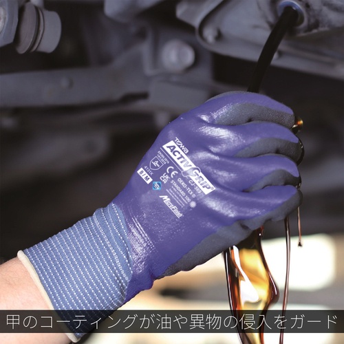 トワロン ニトリルゴム手袋 アクティブグリップCJ-569 7/S【CJ-569-7S】