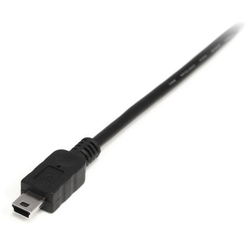 USB 2.0ケーブル/2m/Type-A - Mini-B/480Mbps/オス-オス/ブラック/タイプA - ミニB【USB2HABM2M】
