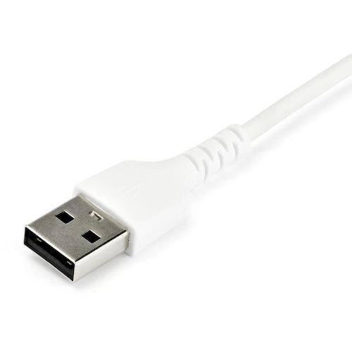 USB 2.0ケーブル/1m/Type-A - Type-C/480Mbps/オス-オス/ホワイト/タイプC - A【RUSB2AC1MW】