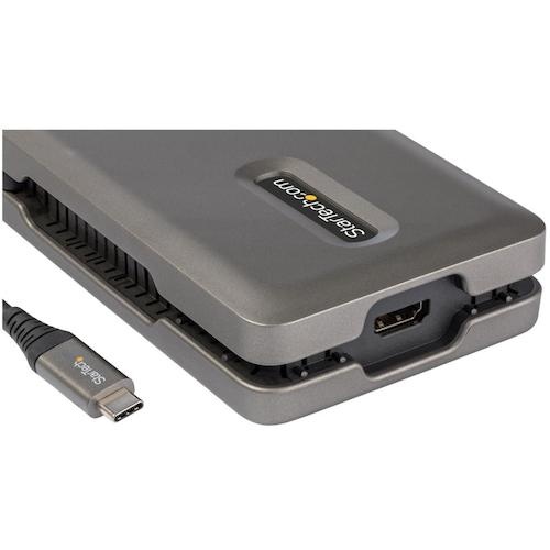 ドッキングステーション/USB-C/4K HDMI/100W/USBハブ/イーサネット/カードリーダー/マルチハブ【DKT31CSDHPD3】