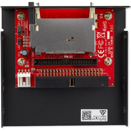 CFカード - IDE変換アダプター/3.5インチベイ内蔵型/コンパクトフラッシュ カードリーダー/HDDコンバーター【35BAYCF2IDE】