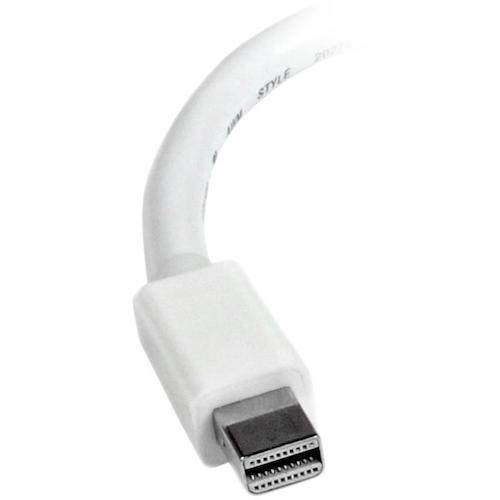 ディスプレイアダプター/Mini DisplayPort - HDMI/1080p/ホワイト/ビデオ 変換 コンバーター【MDP2HDW】