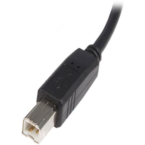 USB 2.0ケーブル/5m/Type-A - Type-B/480Mbps/オス-オス/ブラック/タイプA - B【USB2HAB5M】