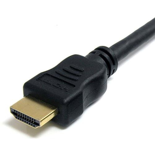 HDMI 1.4ケーブル/3m/4K30Hz/ハイスピード/オス-オス/イーサネット対応/ブラック/モニターケーブル【HDMM3MHS】