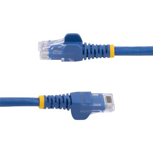 カテゴリ6 LANケーブル/10m/ブルー/RJ45コネクター/ツメ折れ防止機構付/CAT6【N6PATC10MBL】