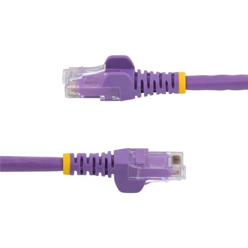 カテゴリ6 LANケーブル/3m/パープル/RJ45コネクター/ツメ折れ防止機構付/CAT6【N6PATC3MPL】