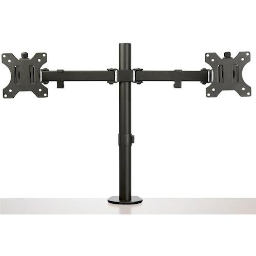 モニターアーム/左右2画面/最大32インチ/耐荷重8kg(各液晶)/多関節/PC パソコン ディスプレイアーム【ARMDUAL2】