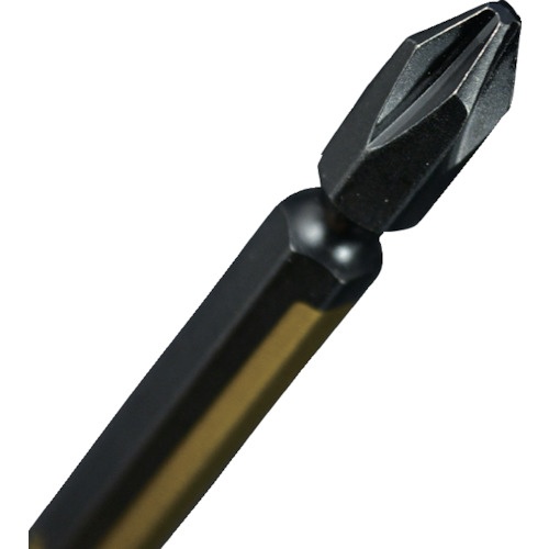 フジ矢 両頭ビット(黒金・2本組)+3×110mm【5302-110-BG】