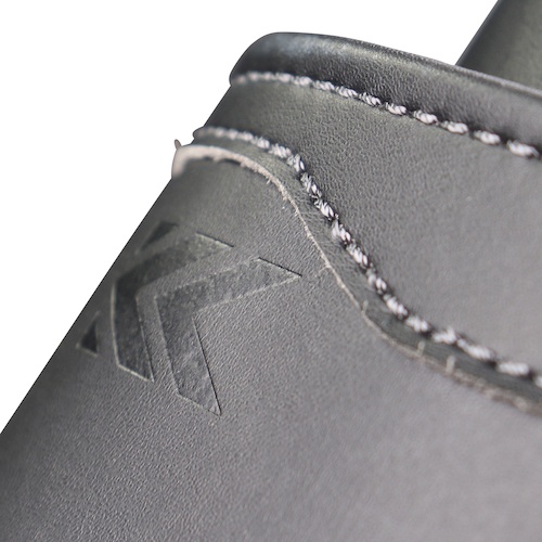 フジ矢 腰袋3段(黒金)LIGHT PU LEATHER SERIES【AB-23BG】