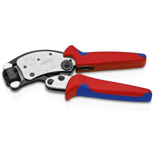 KNIPEX エンドスリーブ用自動調整圧着プライヤー【975319】
