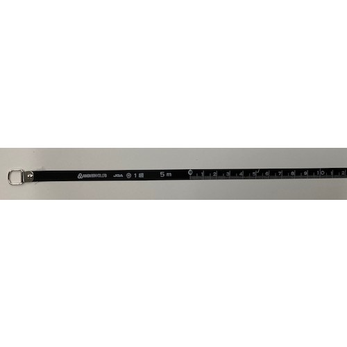 日本度器 8mm巾鋼製巻尺 細巾巻尺 5m【S8-5】