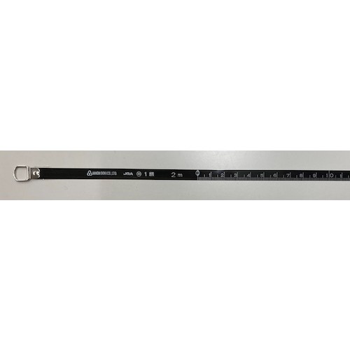 日本度器 8mm巾鋼製巻尺 細巾巻尺 2m【S8-2】