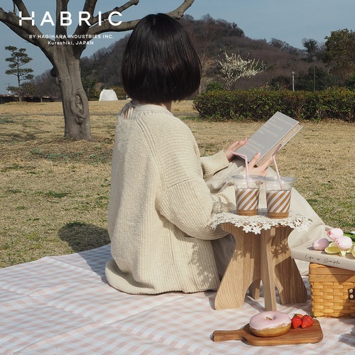 萩原 HABRIC カンフィーシート くすみカラー オールドピンク ギンガムチェック 1.8m×0.9m【COMFOP1809】