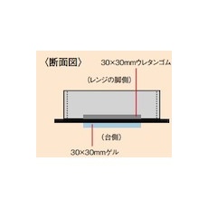 ティーエフサービス 電子レンジ用転倒防止商品 レンジキャップ 4個入り【MO-508】