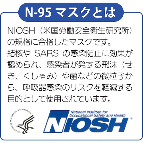 竹虎 サージマスクN-95(折りたたみ式)M 1枚入×10【76078】