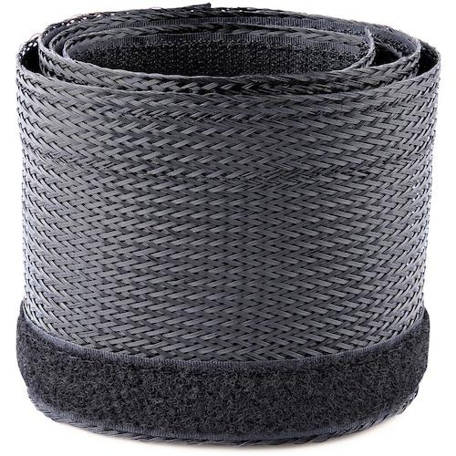 ケーブル収納カバー/3m/直径3cm/ポリエステル編組メッシュ素材/DIY切断可能/ケーブル配線保護チューブ【WKSTNCMFLX】