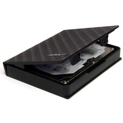 HDD収納ケース/2.5インチ ハードディスク用/3個入りパック/静電気防止保護ケース【HDDCASE25BK】