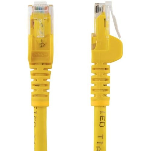 カテゴリ6 LANケーブル/5m/イエロー/ギガビットイーサネットケーブル/ツメ折れ防止機構付/CAT6【N6PATC5MYL】