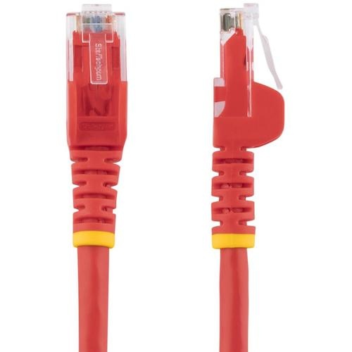 カテゴリ6 LANケーブル/10m/レッド/ギガビットイーサネットケーブル/ツメ折れ防止機構付/CAT6【N6PATC10MRD】