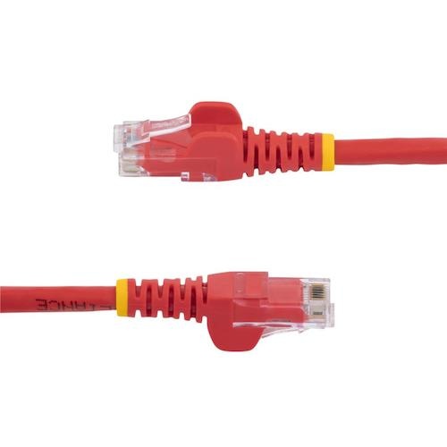 カテゴリ6 LANケーブル/10m/レッド/ギガビットイーサネットケーブル/ツメ折れ防止機構付/CAT6【N6PATC10MRD】