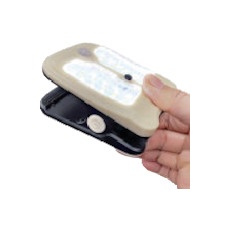 OnSquare ソーラー充電式クリップ型センサーライト【OL-338D】