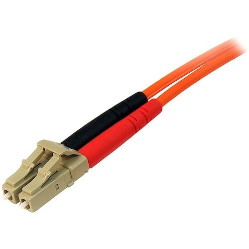 光ファイバーケーブル/3m/OM2準拠/50/125/LC-LC/LSZH/オレンジ/光配線 マルチモード光パッチコード【50FIBLCLC3】