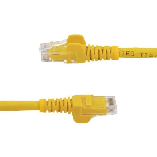 カテゴリ6 LANケーブル/10m/イエロー/ギガビットイーサネットケーブル/ツメ折れ防止機構付/CAT6【N6PATC10MYL】
