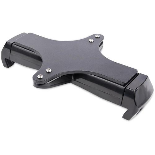 タブレットホルダー/VESA取付け/7.9～12.5インチ/耐荷重2kg/クリップ式/盗難防止機構/鍵付き/ブラック【TABLET-VESA-ADAPTER】