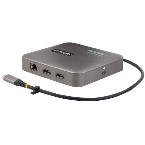マルチポートアダプター/USB-C/2画面/4K60Hz HDMI/100W PD/2x USBハブ/有線LAN/SD【102B-USBC-MULTIPORT】