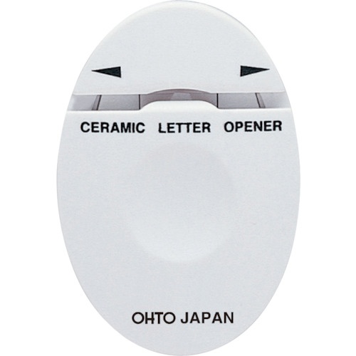 OHTO セラミックレターオープナー ホワイト【CLO-A-WT】