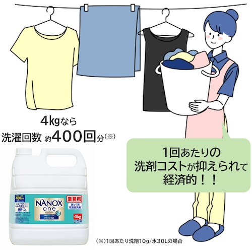 ライオン NANOXonePRO 4キログラム【HENOPG4】