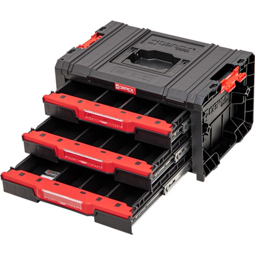 QBRICK モバイルツールボックス QBRICK PRO 引き出しタイプ(3段)【SKRQPROD3B2CZAPG003】