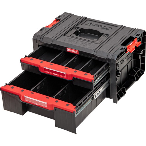 QBRICK モバイルツールボックス QBRICK PRO 引き出しタイプ(2段)【SKRQPROD2B2CZAPG003】