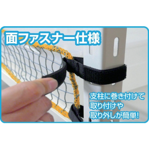 ティーエフサービス スチールラック用 落下防止ネットLOW 取付範囲900mm【RNL-90】