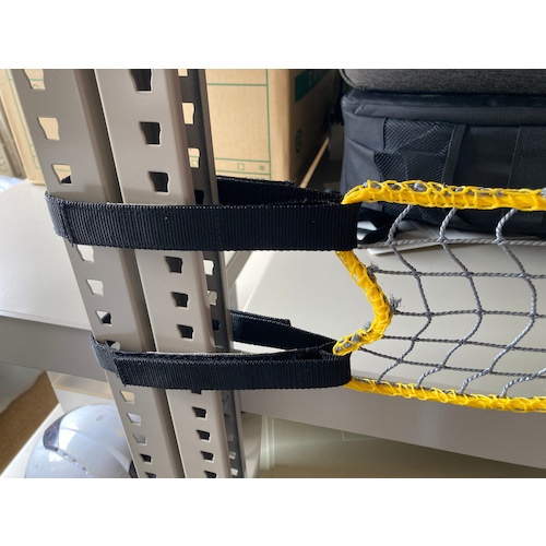 ティーエフサービス スチールラック用 落下防止ネットLOW 取付範囲1800mm【RNL-18】