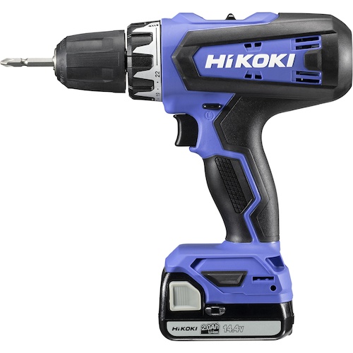 HiKOKI 14.4Vコードレスドライバドリル 2.0Ah 電池1個仕様【FDS14DF(BG)】